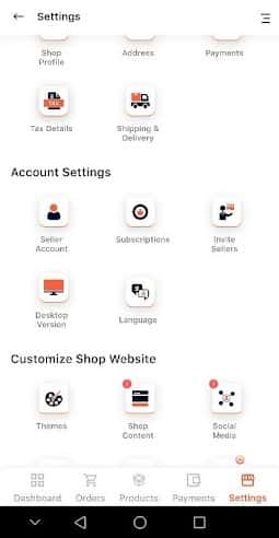 Sell products online for free