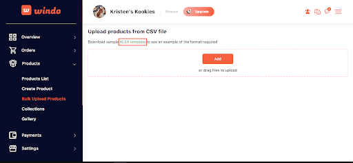 Free online store website