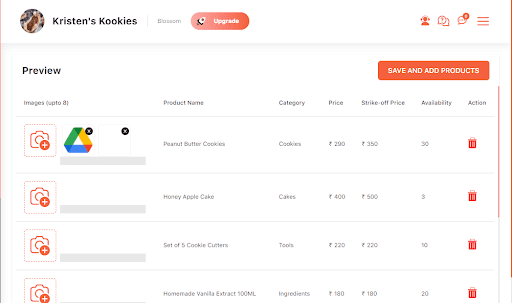 online store website creator