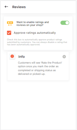 Online store builder