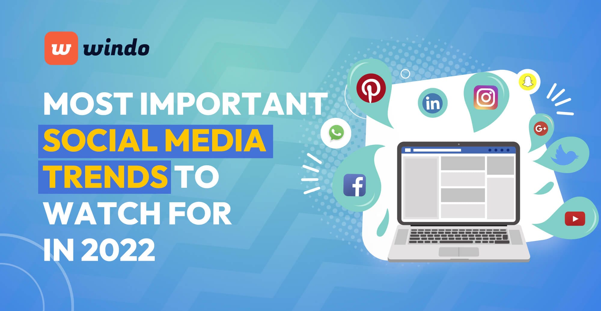 Most Important Social Media Trends to Watch for in 2022 - WINDO