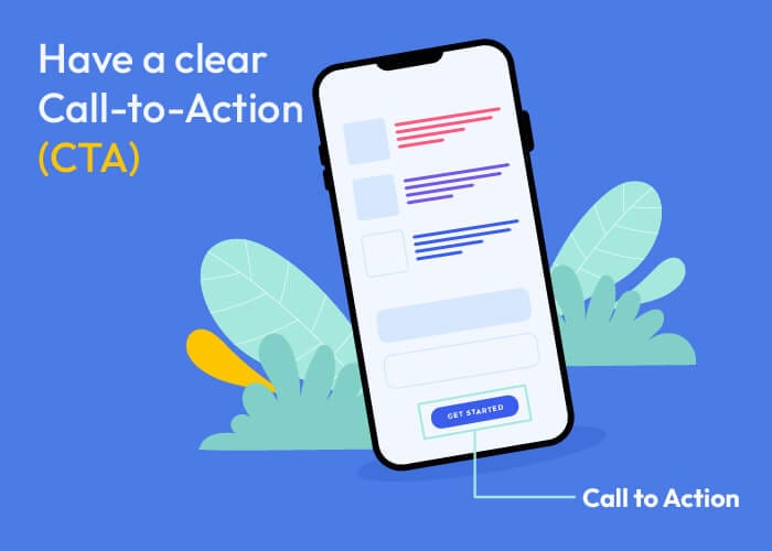 Have a clear Call to Action - WINDO